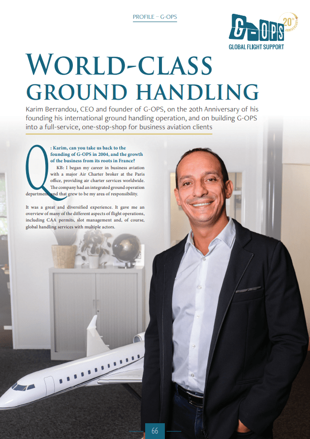 Karim Berrandou Interview - Business Aviation Magazine - cov