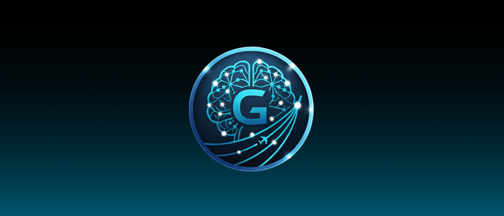 G-OPS CORTEX emblem, our in house Aviation Intelligence software for flight operations